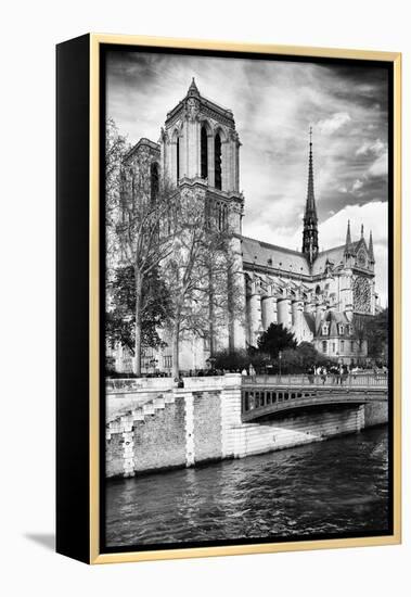 Notre Dame Cathedral - Paris - France-Philippe Hugonnard-Framed Premier Image Canvas