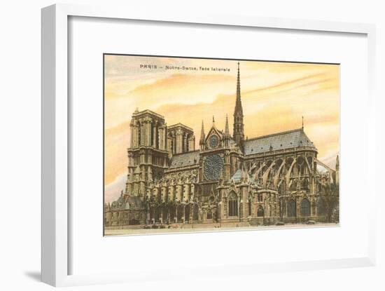 Notre Dame Cathedral, Paris, France-null-Framed Art Print