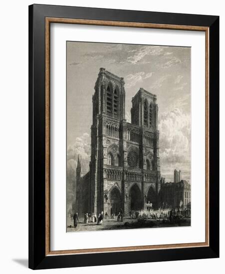 Notre Dame Cathedral-null-Framed Giclee Print