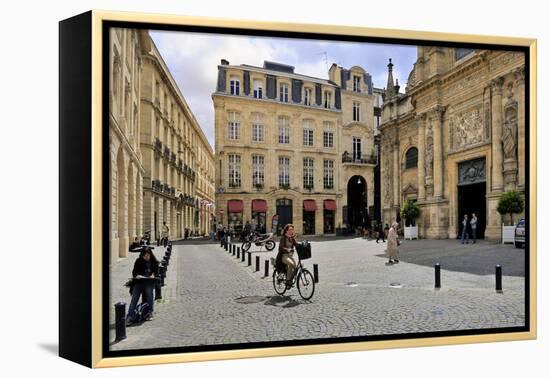 Notre Dame Church (Eglise Notre Dame), Bordeaux, UNESCO Site, Gironde, Aquitaine, France-Peter Richardson-Framed Premier Image Canvas