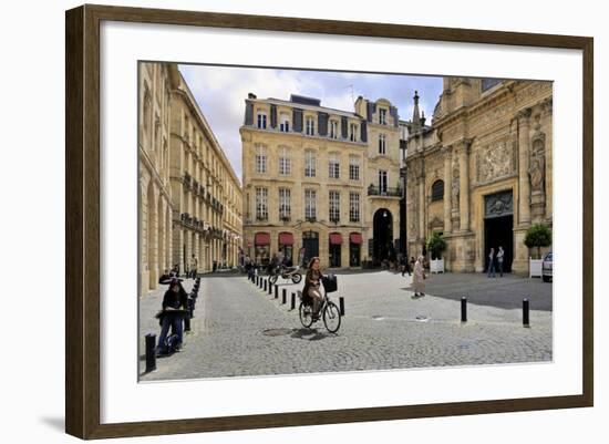 Notre Dame Church (Eglise Notre Dame), Bordeaux, UNESCO Site, Gironde, Aquitaine, France-Peter Richardson-Framed Photographic Print