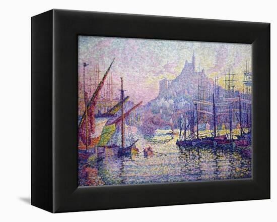 Notre-Dame-De-La-Garde (La Bonne-Mère), Marseilles-Paul Signac-Framed Stretched Canvas