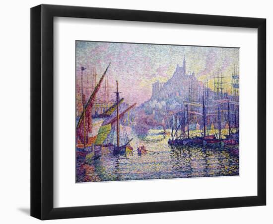 Notre-Dame-De-La-Garde (La Bonne-Mère), Marseilles-Paul Signac-Framed Art Print