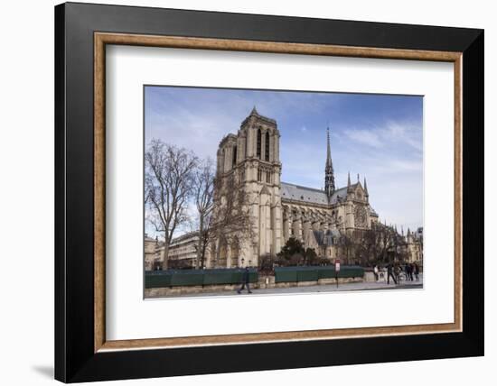 Notre Dame De Paris Cathedral, Paris, France, Europe-Julian Elliott-Framed Photographic Print