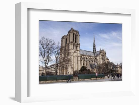 Notre Dame De Paris Cathedral, Paris, France, Europe-Julian Elliott-Framed Photographic Print