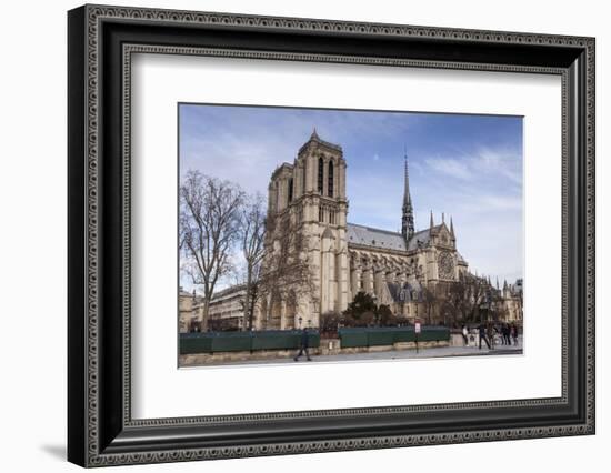 Notre Dame De Paris Cathedral, Paris, France, Europe-Julian Elliott-Framed Photographic Print
