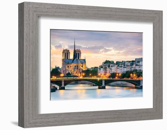 Notre Dame De Paris, France-beboy-Framed Photographic Print