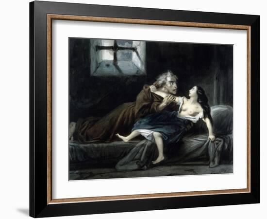 Notre-Dame de Paris - Frollo et Esmeralda-Louis Boulanger-Framed Giclee Print