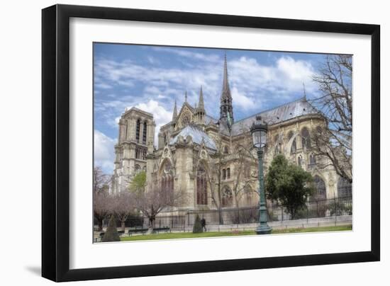 Notre Dame de Paris II-Cora Niele-Framed Giclee Print