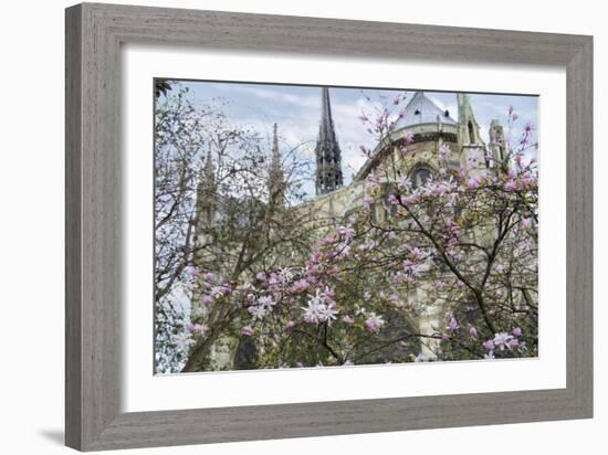 Notre Dame de Paris III-Cora Niele-Framed Giclee Print