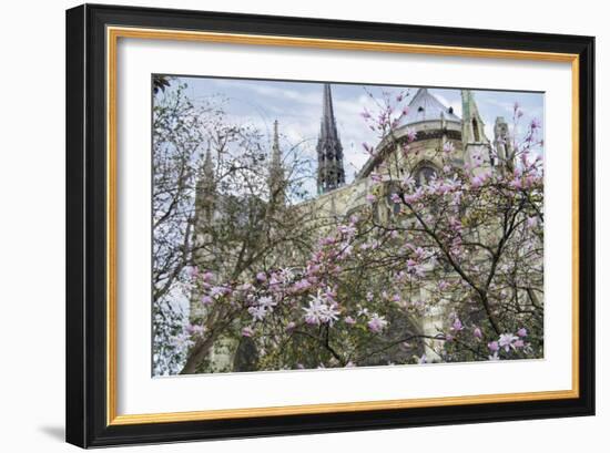 Notre Dame de Paris III-Cora Niele-Framed Giclee Print