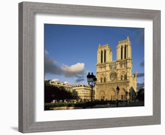 Notre Dame De Paris, Ile De La Cite, Paris, France-Peter Scholey-Framed Photographic Print