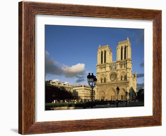 Notre Dame De Paris, Ile De La Cite, Paris, France-Peter Scholey-Framed Photographic Print