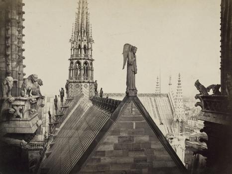 En begivenhed Røg Høj eksponering Notre-Dame de Paris, les combles pris de la Galerie des Tours' Giclee Print  - Charles Marville | Art.com