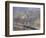 Notre-Dame de Paris Vue du Quai de la Tournelle, Effet de Neige-Albert-Charles Lebourg-Framed Giclee Print