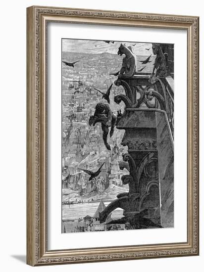 Notre-Dame de Paris-Luc-olivier Merson-Framed Giclee Print