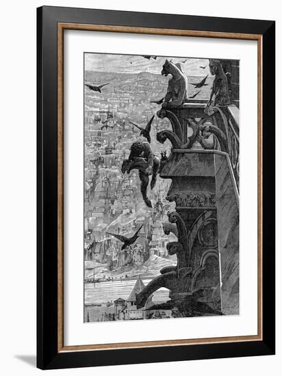 Notre-Dame de Paris-Luc-olivier Merson-Framed Giclee Print