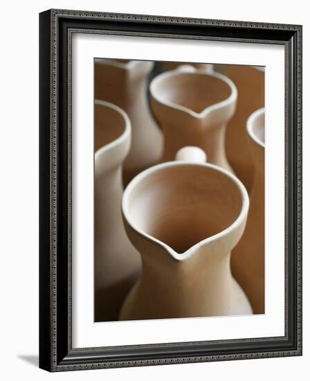 Notre Dame Du Bec Benedictine Abbey Pottery Workshop, Le Bec Hellouin, Normandy, France, Europe-Godong-Framed Photographic Print