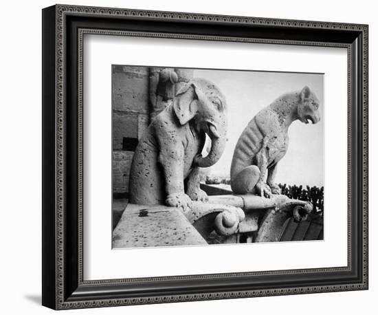 Notre Dame: Gargoyles-Eugène Viollet-le-Duc-Framed Giclee Print