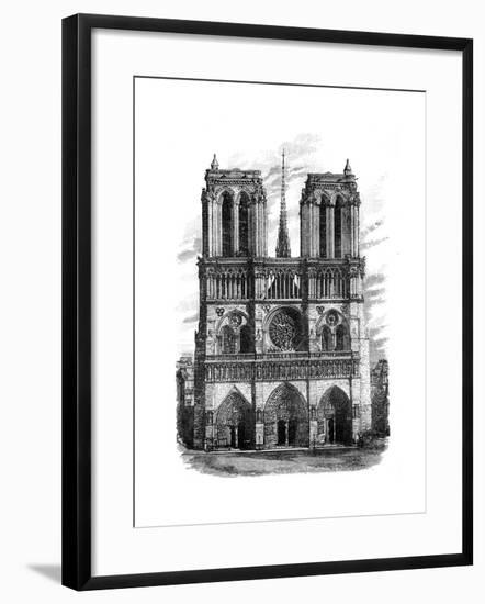 Notre Dame, Paris, C1888-null-Framed Giclee Print