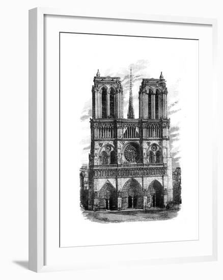 Notre Dame, Paris, C1888-null-Framed Giclee Print