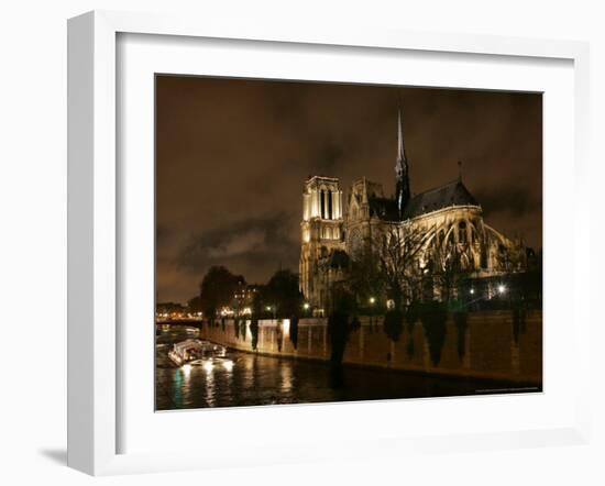 Notre Dame, Paris, France-Remy De La Mauviniere-Framed Photographic Print