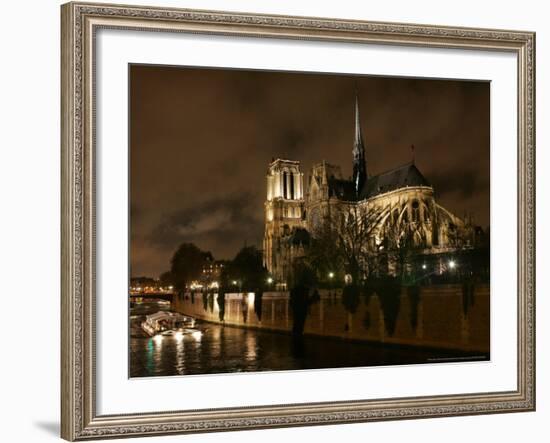 Notre Dame, Paris, France-Remy De La Mauviniere-Framed Photographic Print