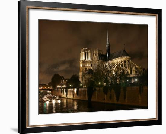 Notre Dame, Paris, France-Remy De La Mauviniere-Framed Photographic Print