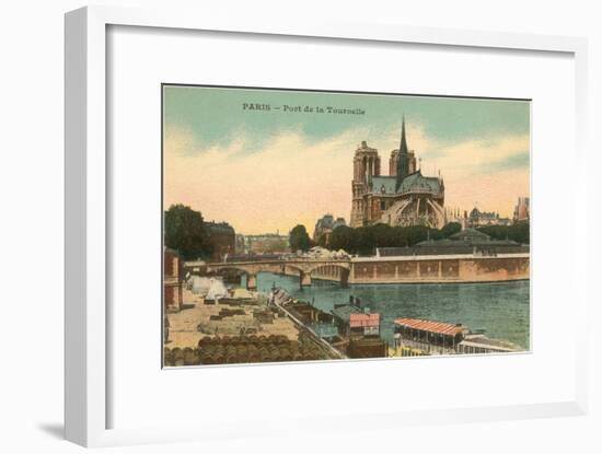 Notre Dame, Paris, France-null-Framed Art Print