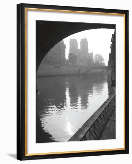 Notre Dame Reflection-Christopher Bliss-Framed Giclee Print