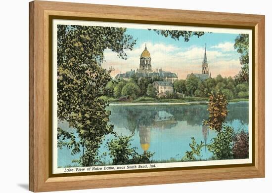 Notre Dame, South Bend-null-Framed Stretched Canvas