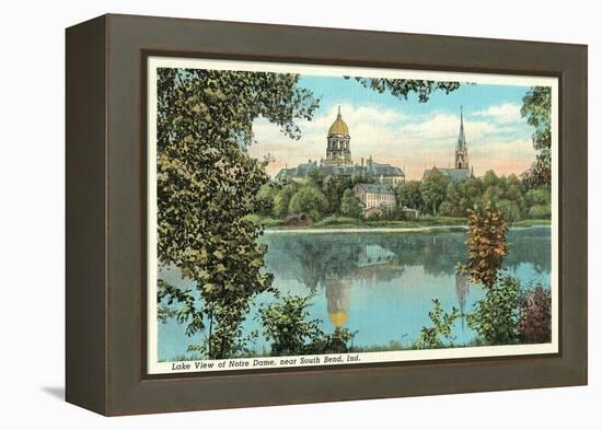 Notre Dame, South Bend-null-Framed Stretched Canvas