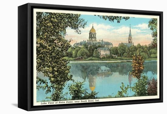 Notre Dame, South Bend-null-Framed Stretched Canvas