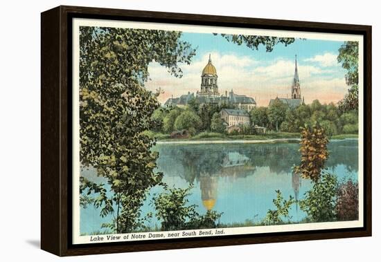 Notre Dame, South Bend-null-Framed Stretched Canvas