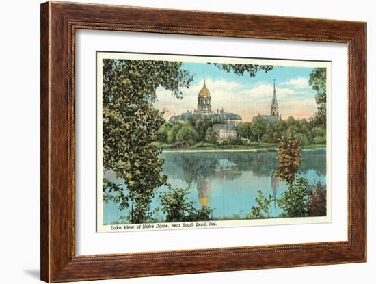 Notre Dame, South Bend-null-Framed Art Print