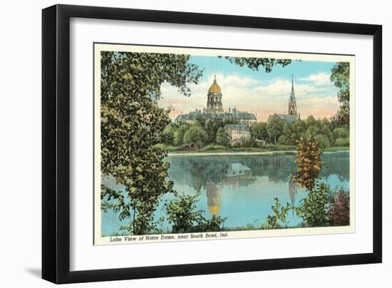 Notre Dame, South Bend--Framed Art Print