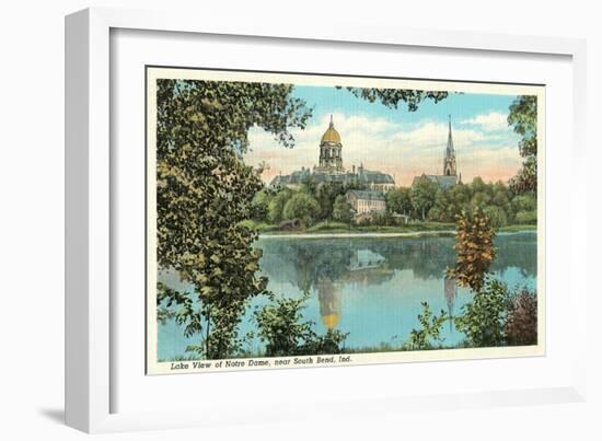 Notre Dame, South Bend--Framed Art Print