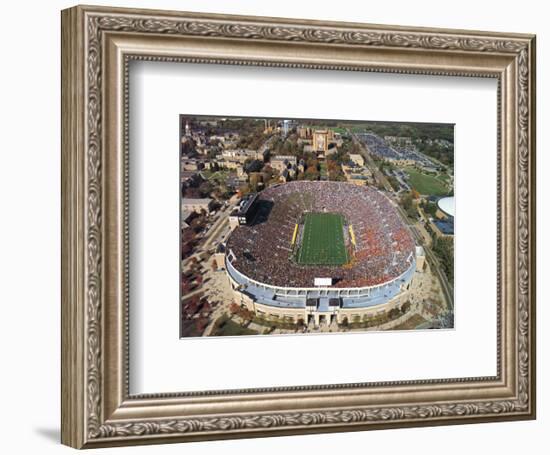 Notre Dame Stadium-Mike Smith-Framed Art Print