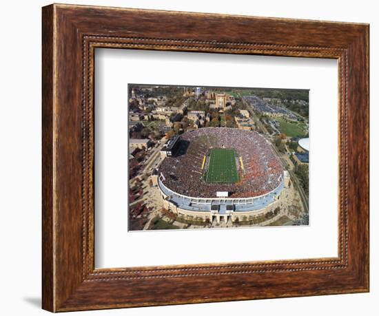 Notre Dame Stadium-Mike Smith-Framed Art Print