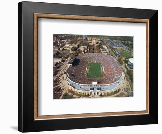 Notre Dame Stadium-Mike Smith-Framed Art Print