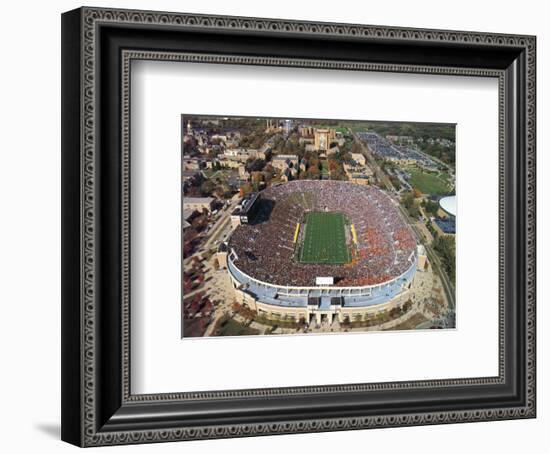 Notre Dame Stadium-Mike Smith-Framed Art Print