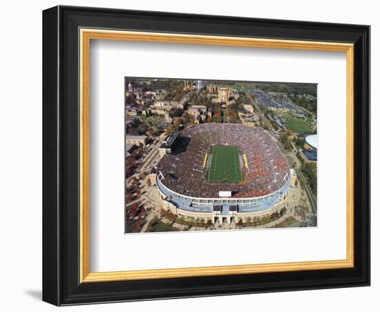 Notre Dame Stadium-Mike Smith-Framed Art Print