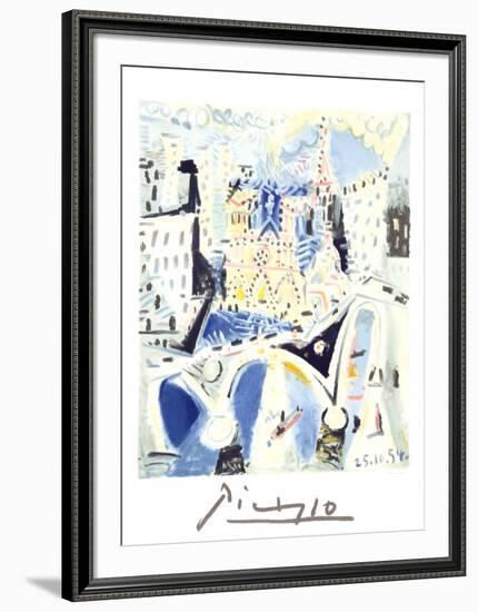 Notre Dame-Pablo Picasso-Framed Collectable Print