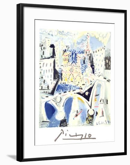 Notre Dame-Pablo Picasso-Framed Collectable Print