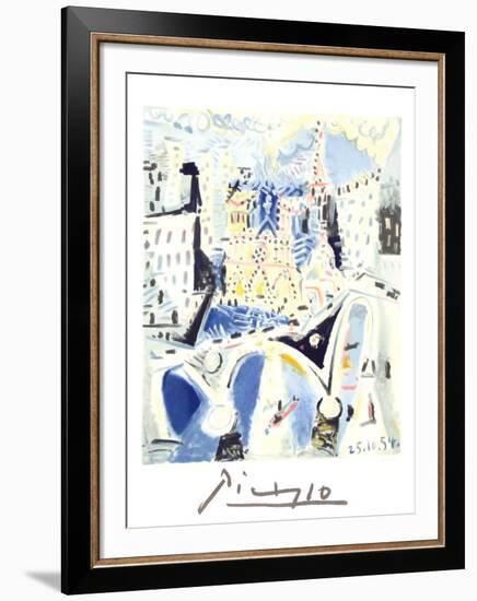 Notre Dame-Pablo Picasso-Framed Collectable Print