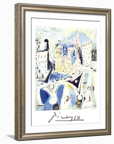 Notre Dame-Pablo Picasso-Framed Collectable Print