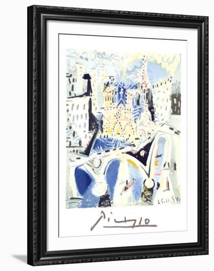 Notre Dame-Pablo Picasso-Framed Collectable Print