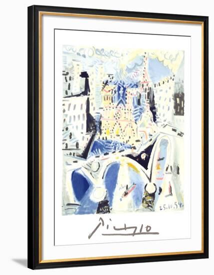 Notre Dame-Pablo Picasso-Framed Collectable Print