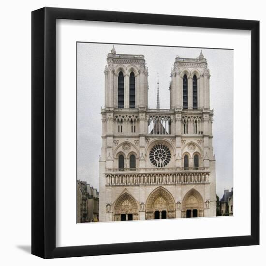 Notre Dame-Tosh-Framed Art Print