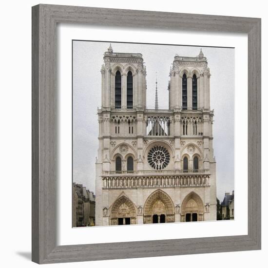 Notre Dame-Tosh-Framed Art Print